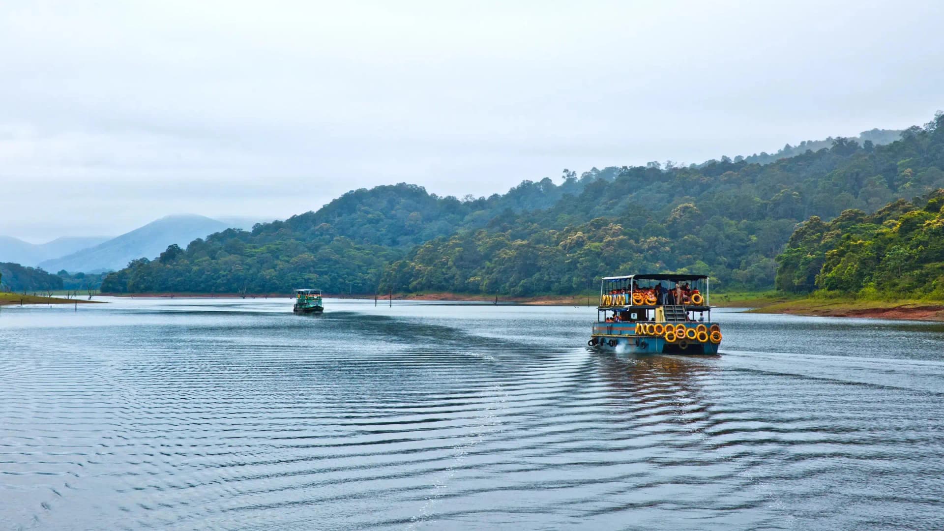 Periyar Lake Boating – Periyar Tiger Reserve, Periyar Tiger Reserve