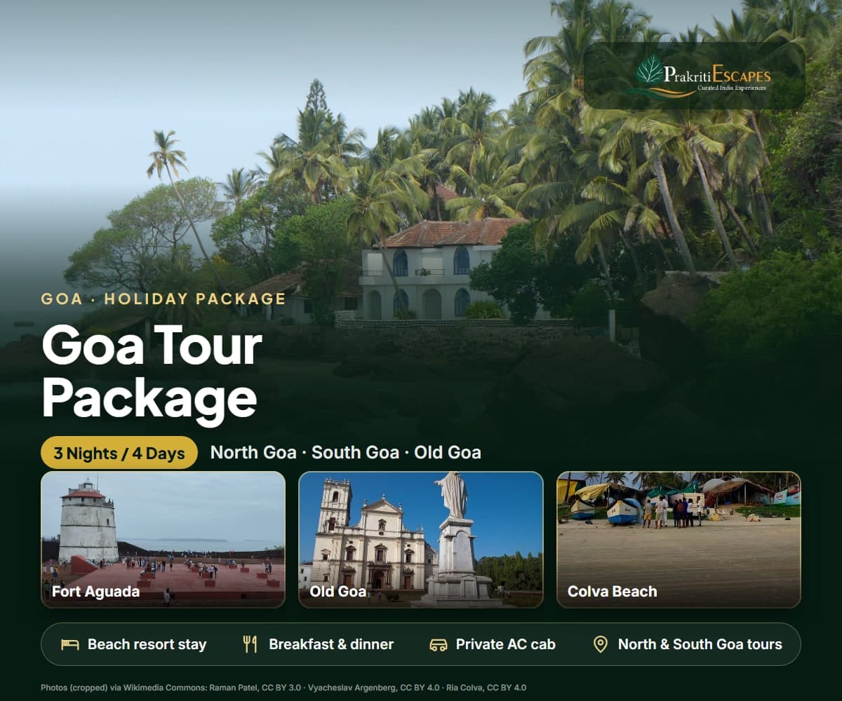 Goa 3N/4D Tour Package tour package