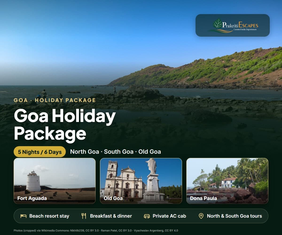 Goa 5N/6D Holiday Package tour package