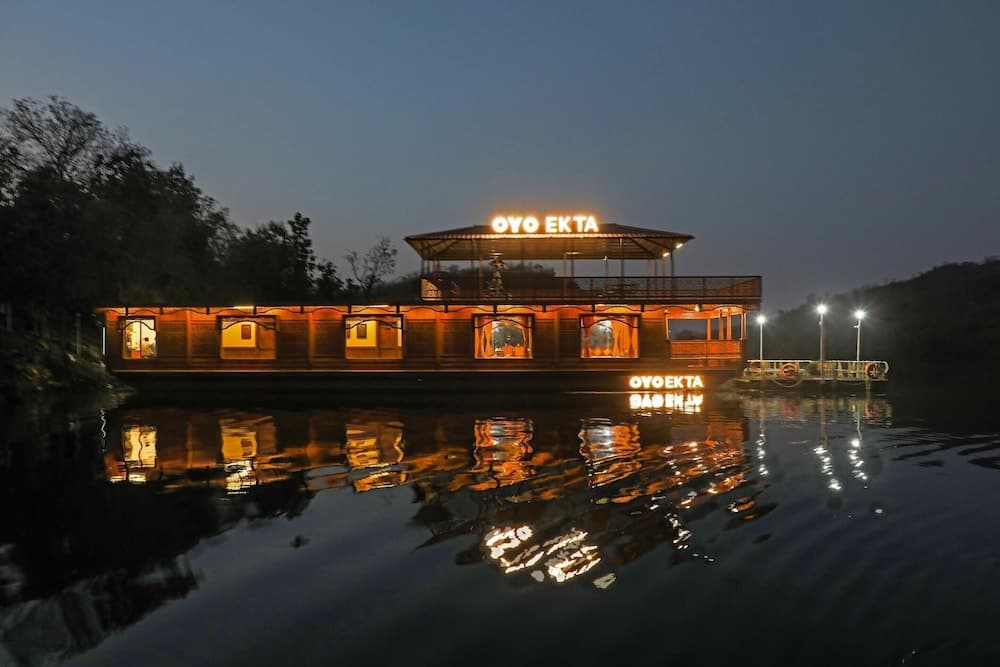 Houseboat in Kevadia Near Statue of Unity — photo 3